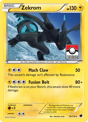 Zekrom — Plasma Freeze #39