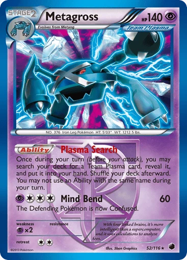 Metagross — Plasma Freeze #52