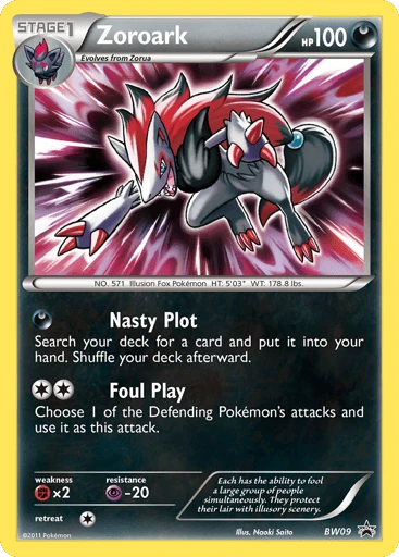 Zoroark — BW Black Star Promos #BW09