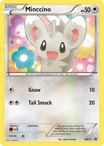 Minccino — BW Black Star Promos #BW13