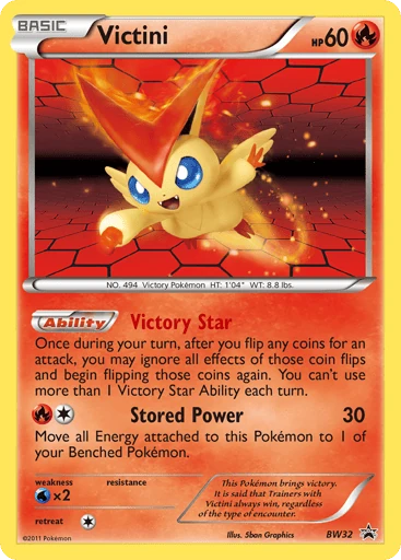 Victini — BW Black Star Promos #BW32