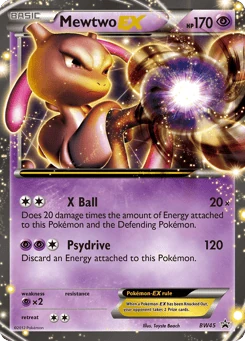 EX Pokémon Cards — Mewtwo-EX