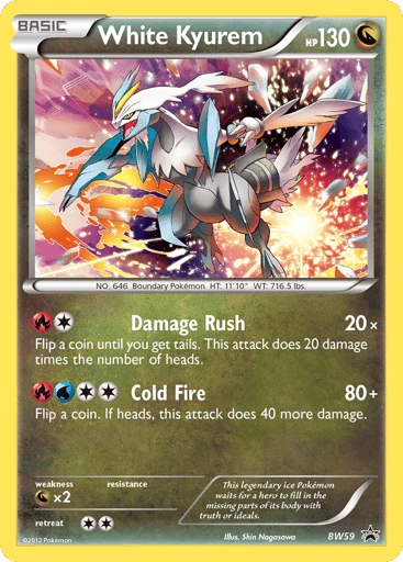 White Kyurem — BW Black Star Promos #BW59