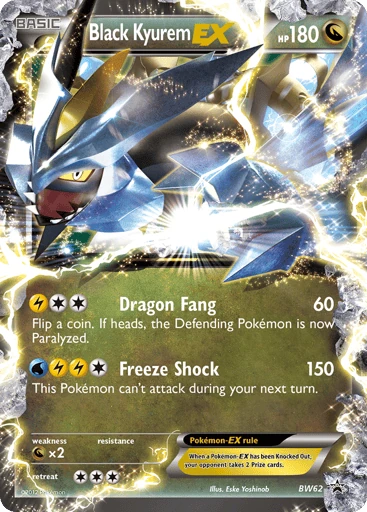 Black Kyurem-EX — BW Black Star Promos #BW62