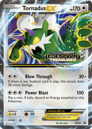 Tornadus-EX — BW Black Star Promos #BW96