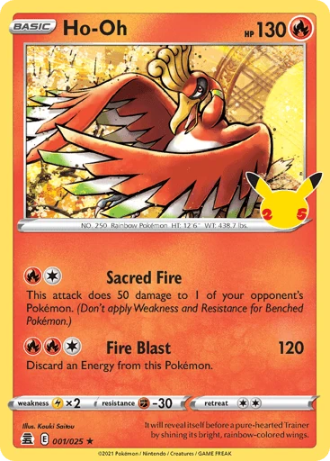 Ho-Oh — Celebrations #1
