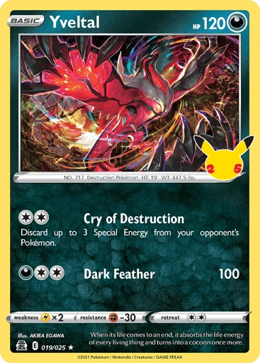 Yveltal — Celebrations #19