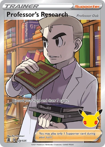 Professor's Research (Professor Oak) — Celebrations #24