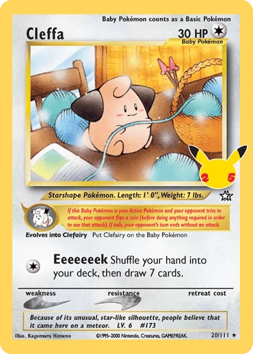 Cleffa — Celebrations: Classic Collection #20