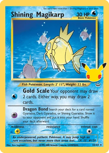 Shining Magikarp — Celebrations: Classic Collection #66