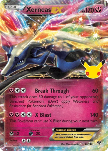 Xerneas-EX — Celebrations: Classic Collection #97