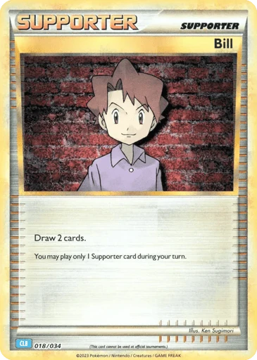 Bill — Pokémon TCG Classic - Blastoise #18