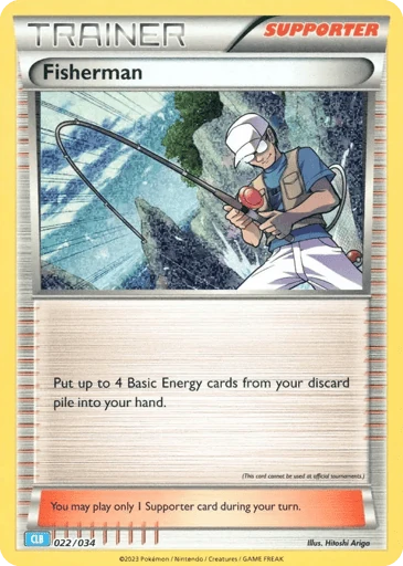 Fisherman — Pokémon TCG Classic - Blastoise #22