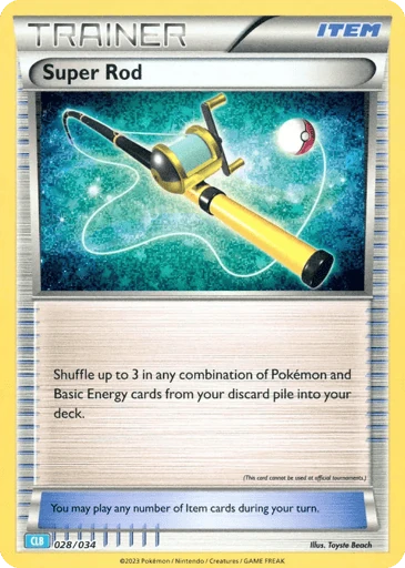 Super Rod — Pokémon TCG Classic - Blastoise #28