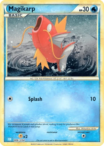 Magikarp — Pokémon TCG Classic - Blastoise #6