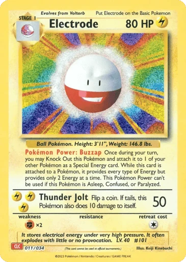 Electrode — Pokémon TCG Classic - Charizard #11