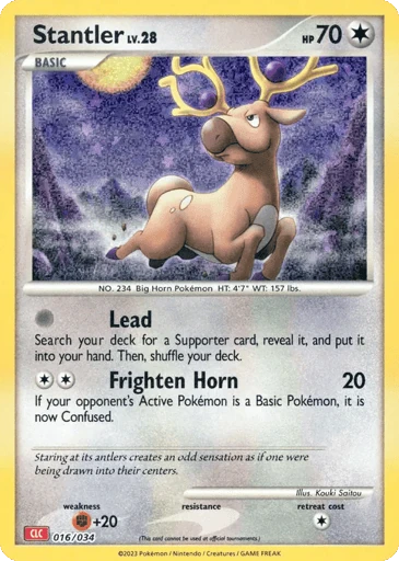 Stantler — Pokémon TCG Classic - Charizard #16