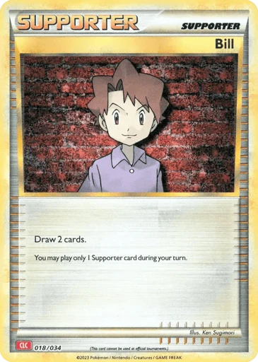 Bill — Pokémon TCG Classic - Charizard #18