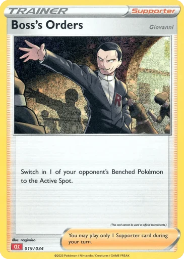 Boss's Orders — Pokémon TCG Classic - Charizard #19