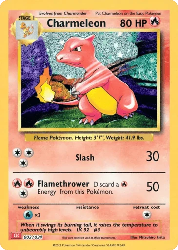 Charmeleon — Pokémon TCG Classic - Charizard #2