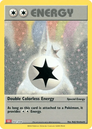 Double Colorless Energy — Pokémon TCG Classic - Charizard #32