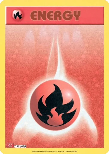 Basic Fire Energy — Pokémon TCG Classic - Charizard #33