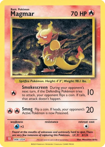 Magmar — Pokémon TCG Classic - Charizard #6