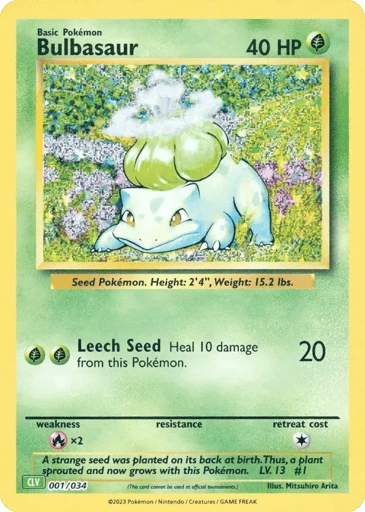 Bulbasaur — Pokémon TCG Classic - Venusaur #1
