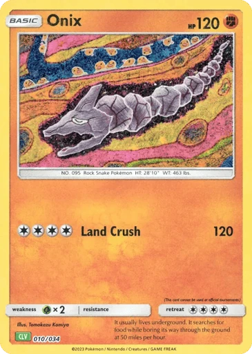 Onix — Pokémon TCG Classic - Venusaur #10