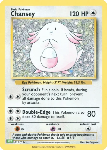 Chansey — Pokémon TCG Classic - Venusaur #15