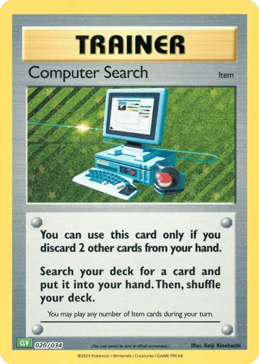 Computer Search — Pokémon TCG Classic - Venusaur #20