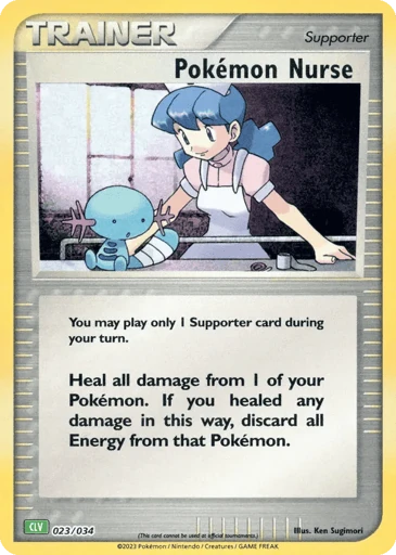 Pokémon Nurse — Pokémon TCG Classic - Venusaur #23
