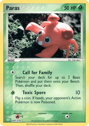 Paras — Pokémon TCG Classic - Venusaur #4