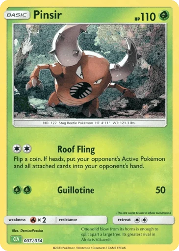 Pinsir — Pokémon TCG Classic - Venusaur #7