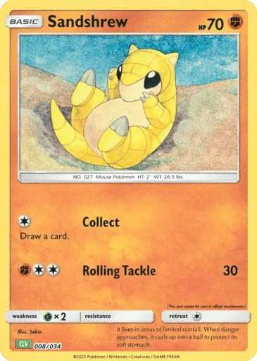 Sandshrew — Pokémon TCG Classic - Venusaur #8