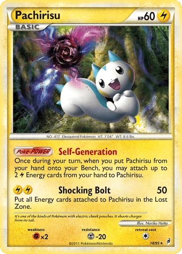Pachirisu — Call of Legends #18