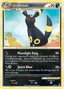 Umbreon Call of Legends #22