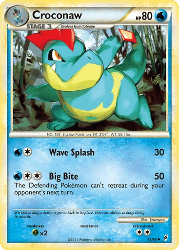 Croconaw — Call of Legends #41