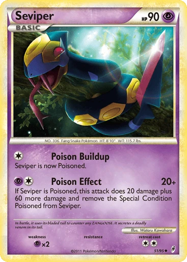 Seviper — Call of Legends #51