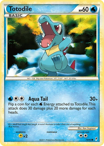 Totodile — Call of Legends #74