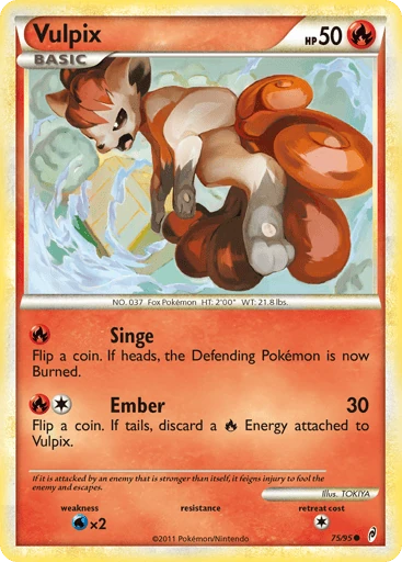 Vulpix — Call of Legends #75