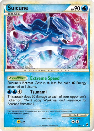 Suicune — Call of Legends #SL11
