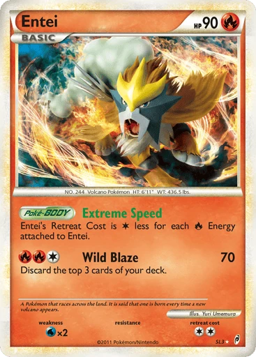 Entei — Call of Legends #SL3