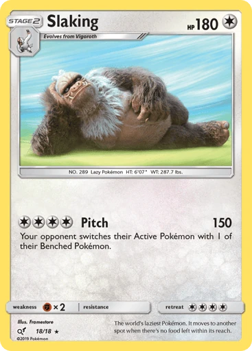 Slaking — Detective Pikachu #18