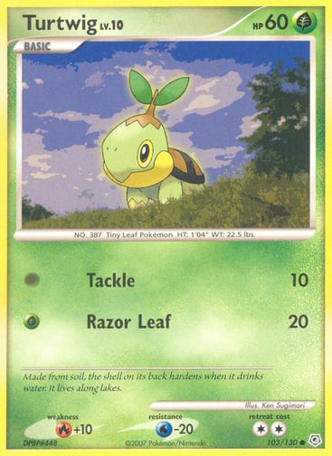 Turtwig — Diamond & Pearl #103