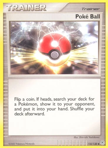 Poké Ball — Diamond & Pearl #110