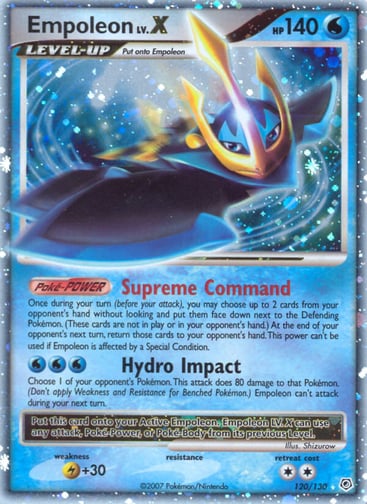 Empoleon LV.X — Diamond & Pearl #120