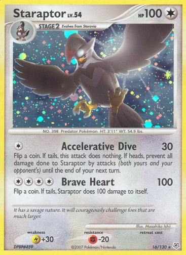 Staraptor — Diamond & Pearl #16