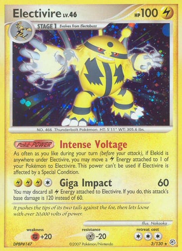 Electivire — Diamond & Pearl #3