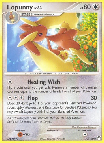 Lopunny — Diamond & Pearl #30
